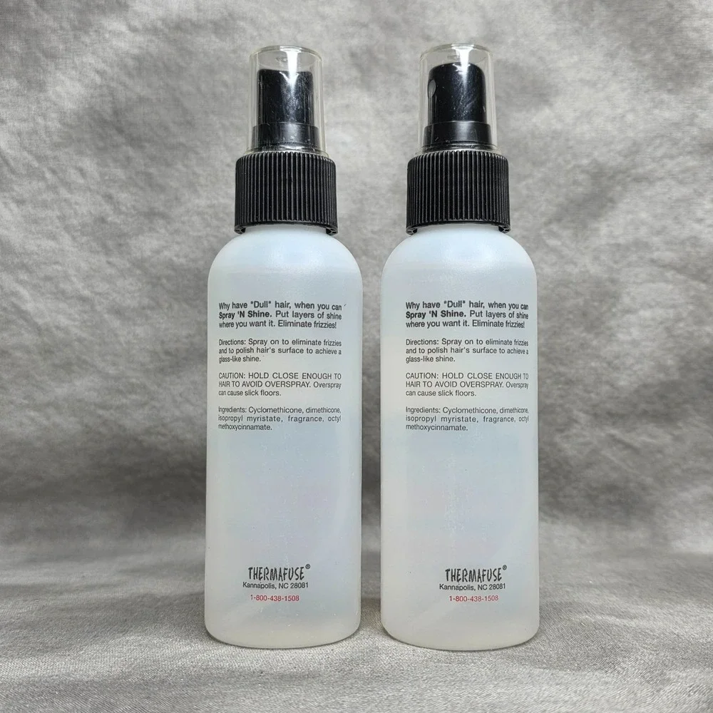 (X2) Thermafuse Basic Revolution Spray 'n Shine 4 fl oz Eliminates‎ Frizz